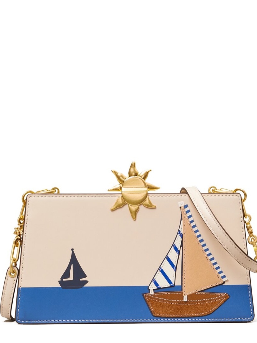Tory Burch’s Boat Applique Frame Mini Crossbody- new without tags - Picture 2 of 5